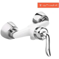 شیر توالتی قاصدک سفید کروم