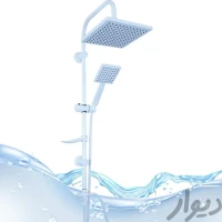 علم دوش یونیورست حمام رسوبگیر رنگ سفید دوکاره