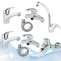 شیر آلات اهرمی آیدا مدل ماهان A225 مجموعه 8 عددی