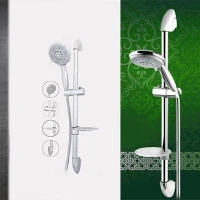 علم دوش حمام علم دوش یونیکا کروم 5 حالته