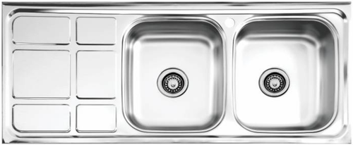 سینک نیمه فانتزی روکار کد SA04 سایز 50×120 عمــق 17