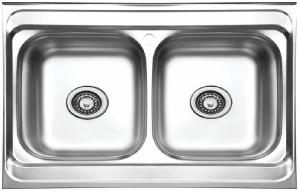 سینک نیمه فانتزی روکار کد SA20 سایز 60×80 عمق 15