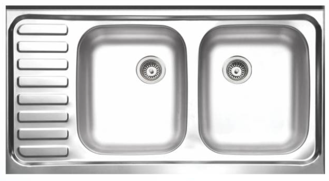 سینک معمولی روکار کد SA28 سایز 50×100 عمق 13/5