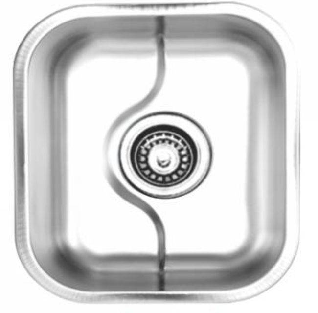 سینک زیرکورین توکار کد SA30 سـایز 45×40 عمق 20