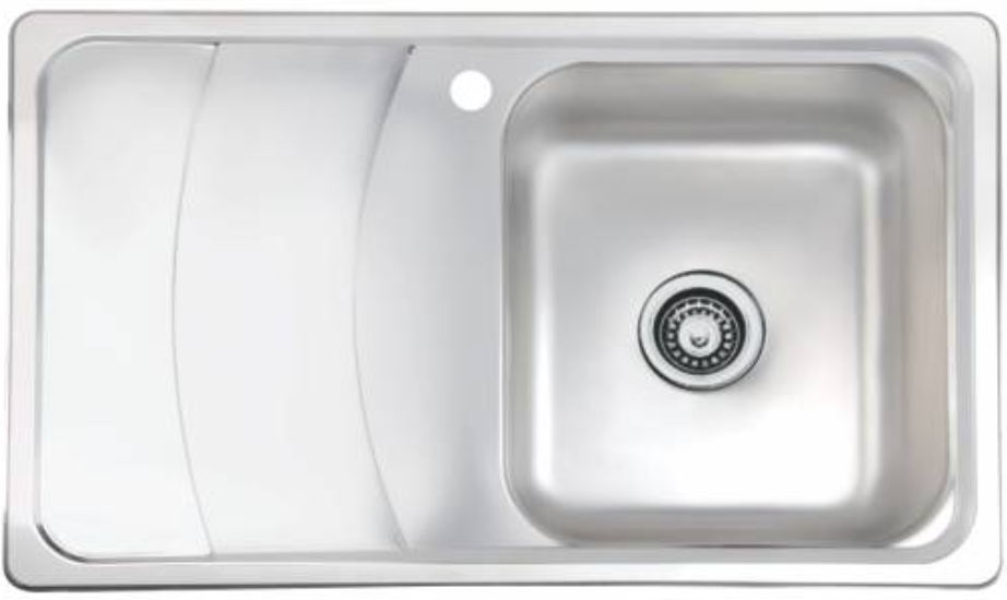 سینک نیمه فانتزی توکار SA35 سایز 50×82/5 عمق 17
