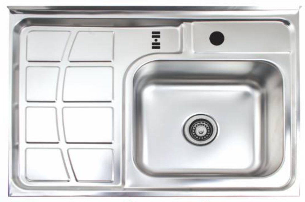 سینک نیمه فانتزی روکار SA43 سایز 60×80 عمق 17